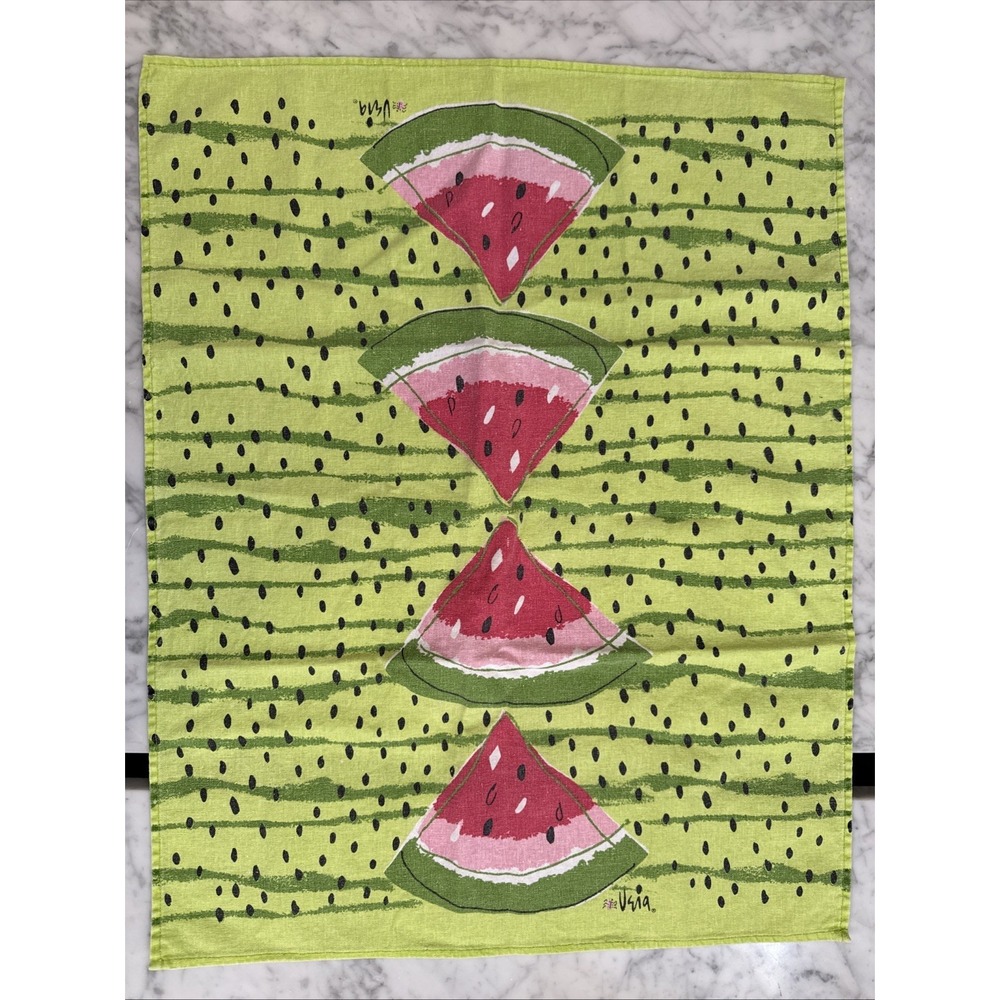 VERA 🐞 Neumann WATERMELON SLICES Kitchen Tea Hand Towel